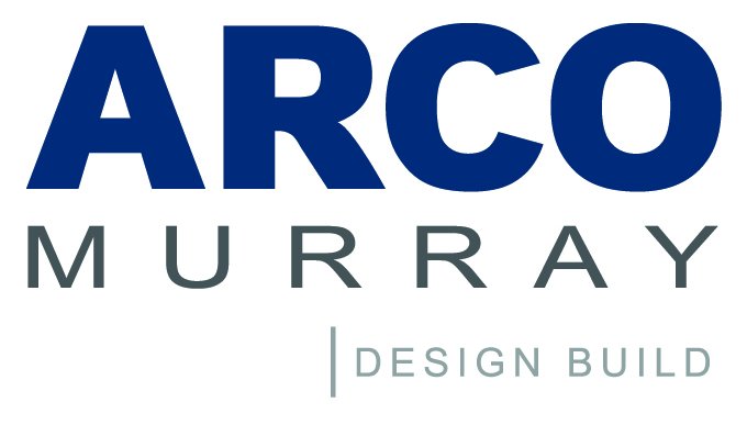 ARCO MURRAY logo with tagline 'DESIGN BUILD'.