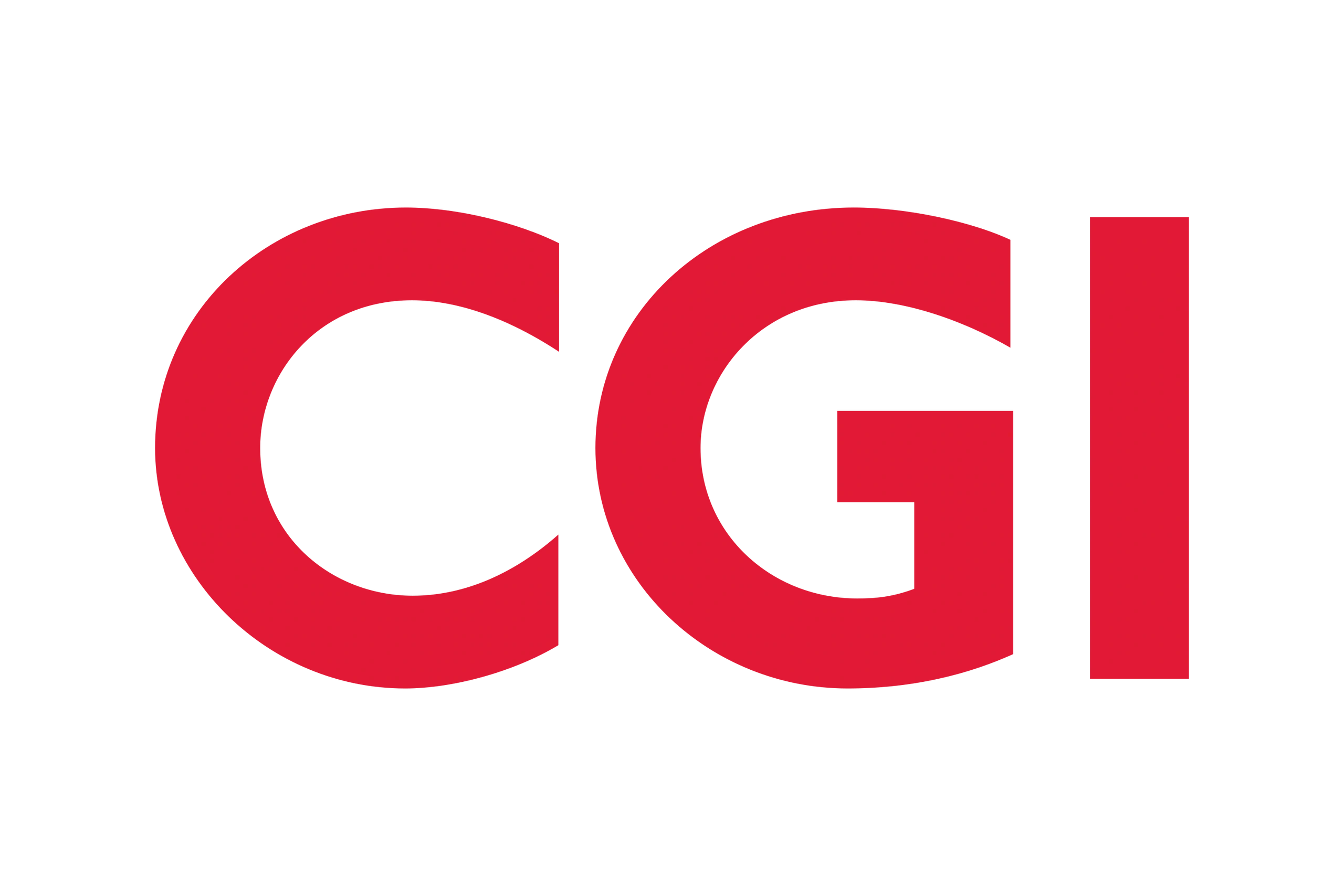 CGI spelled in large red capital letters on a black background.