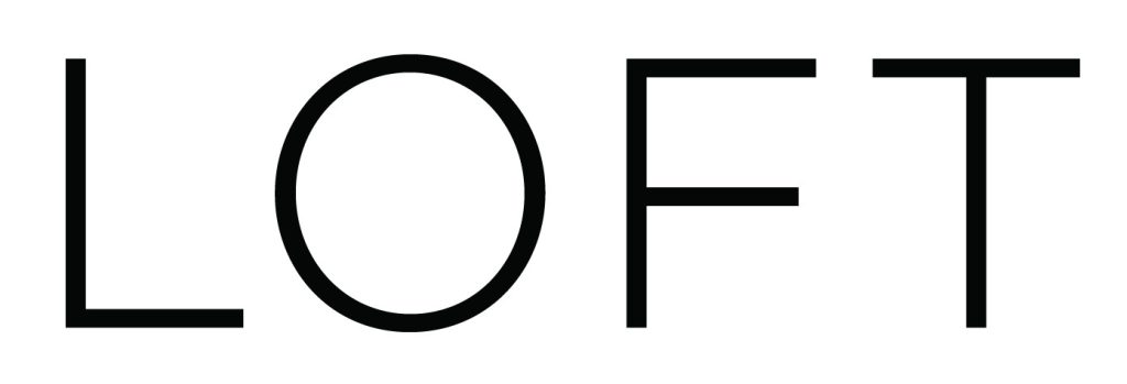The word LOFT in black uppercase letters on a white background.